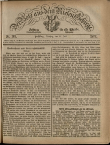 Der Bote aus dem Riesen-Gebirge : Zeitung f&uuml;r alle St&auml;nde, R. 65, 1877, nr 163