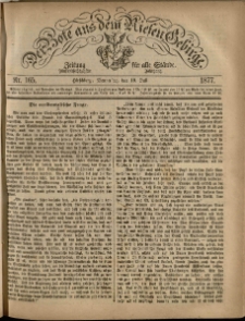 Der Bote aus dem Riesen-Gebirge : Zeitung für alle Stände, R. 65, 1877, nr 165