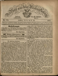 Der Bote aus dem Riesen-Gebirge : Zeitung f&uuml;r alle St&auml;nde, R. 65, 1877, nr 174