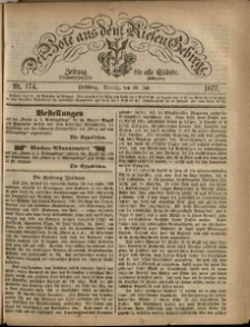 Der Bote aus dem Riesen-Gebirge : Zeitung für alle Stände, R. 65, 1877, nr 174