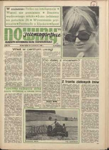 Nowiny Jeleniog&oacute;rskie : magazyn ilustrowany ziemi jeleniog&oacute;rskiej, R. 13, 1970, nr 27! (630!)