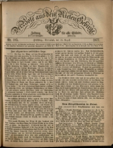 Der Bote aus dem Riesen-Gebirge : Zeitung für alle Stände, R. 65, 1877, nr 185