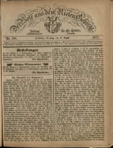 Der Bote aus dem Riesen-Gebirge : Zeitung für alle Stände, R. 65, 1877, nr 198