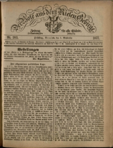 Der Bote aus dem Riesen-Gebirge : Zeitung für alle Stände, R. 65, 1877, nr 203