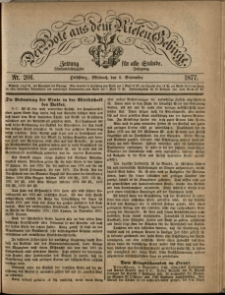 Der Bote aus dem Riesen-Gebirge : Zeitung für alle Stände, R. 65, 1877, nr 206