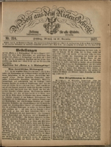 Der Bote aus dem Riesen-Gebirge : Zeitung für alle Stände, R. 65, 1877, nr 224