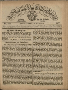 Der Bote aus dem Riesen-Gebirge : Zeitung für alle Stände, R. 65, 1877, nr 225