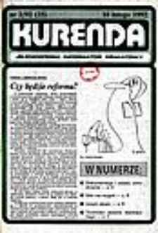 Kurenda : jeleniog&oacute;rski informator oświatowy, 1992, nr 2 (35)