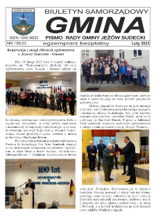 Gmina : biuletyn samorządowy : pismo Rady Gminy Jeż&oacute;w Sudecki, 2023, nr 158