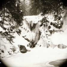 Karkonosze : Wodospad Szklarki (fot. 1) [Dokument ikonograficzny]