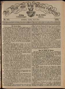 Der Bote aus dem Riesen-Gebirge : Zeitung für alle Stände, R. 66, 1878, nr 103