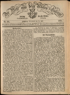 Der Bote aus dem Riesen-Gebirge : Zeitung für alle Stände, R. 66, 1878, nr 161