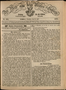 Der Bote aus dem Riesen-Gebirge : Zeitung für alle Stände, R. 66, 1878, nr 162