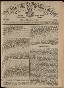Der Bote aus dem Riesen-Gebirge : Zeitung für alle Stände, R. 66, 1878, nr 164