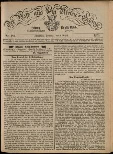 Der Bote aus dem Riesen-Gebirge : Zeitung für alle Stände, R. 66, 1878, nr 180