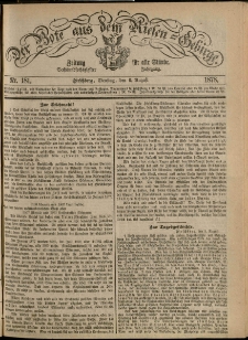 Der Bote aus dem Riesen-Gebirge : Zeitung für alle Stände, R. 66, 1878, nr 181