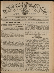 Der Bote aus dem Riesen-Gebirge : Zeitung für alle Stände, R. 66, 1878, nr 194