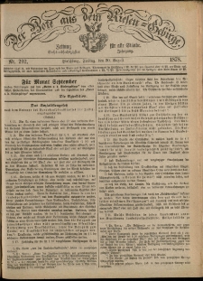 Der Bote aus dem Riesen-Gebirge : Zeitung f&uuml;r alle St&auml;nde, R. 66, 1878, nr 202