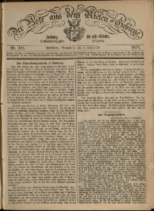 Der Bote aus dem Riesen-Gebirge : Zeitung für alle Stände, R. 66, 1878, nr 208