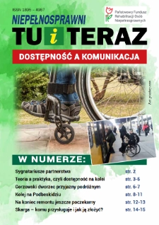 Niepełnosprawni Tu i Teraz, 2023, [Dodatek] Dostępność a Komunikacja [Dokument elektroniczny]