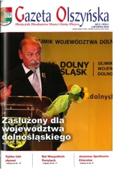 Gazeta Olszyńska, 2016, nr 8