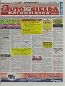 Auto Giełda Dolnośląska : regionalna gazeta ogłoszeniowa, 2009, nr 93 (1930) [12.08]