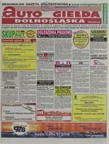Auto Giełda Dolnośląska : regionalna gazeta ogłoszeniowa, 2009, nr 98 (1935) [24.08]