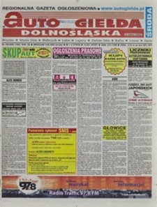 Auto Giełda Dolnośląska : regionalna gazeta ogłoszeniowa, 2009, nr 105 (1942) [9.09]