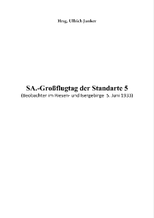 SA.-Großflugtag der Standarte 5 [Dokument elektroniczny]