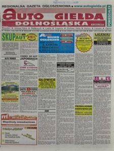 Auto Giełda Dolnośląska : regionalna gazeta ogłoszeniowa, 2009, nr 119 (1956) [12.10]