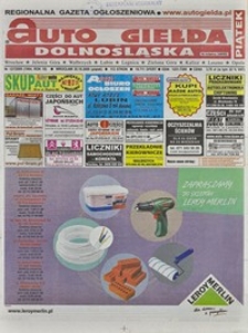 Auto Giełda Dolnośląska : regionalna gazeta ogłoszeniowa, 2009, nr 127 (1964) [30.10]