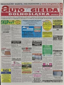 Auto Giełda Dolnośląska : regionalna gazeta ogłoszeniowa, 2009, nr 135 (1972) [20.11]