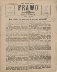 Prawo : czasopismo poświęcone sprawom społecznym, 1925, nr 5