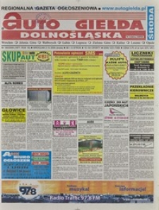 Auto Giełda Dolnośląska : regionalna gazeta ogłoszeniowa, 2009, nr 140 (1977) [2.12]