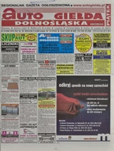 Auto Giełda Dolnośląska : regionalna gazeta ogłoszeniowa, 2009, nr 141 (1978) [4.12]