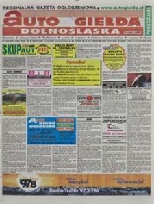 Auto Giełda Dolnośląska : regionalna gazeta ogłoszeniowa, 2009, nr 148 (1985) [21.12]