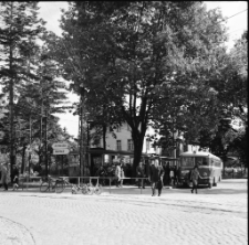 Jelenia Góra (Cieplice) : pętla tramwajowa przy ulicy Wolności (fot.1) [Dokument ikonograficzny]
