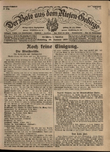 Der Bote aus dem Riesen-Gebirge : Zeitung f&uuml;r alle St&auml;nde, R. 115, 1927, nr 25