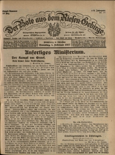 Der Bote aus dem Riesen-Gebirge : Zeitung f&uuml;r alle St&auml;nde, R. 115, 1927, nr 26