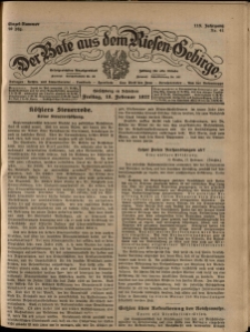 Der Bote aus dem Riesen-Gebirge : Zeitung f&uuml;r alle St&auml;nde, R. 115, 1927, nr 41