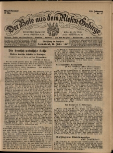 Der Bote aus dem Riesen-Gebirge : Zeitung für alle Stände, R. 115, 1927, nr 42