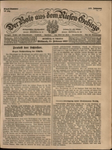 Der Bote aus dem Riesen-Gebirge : Zeitung für alle Stände, R. 115, 1927, nr 45
