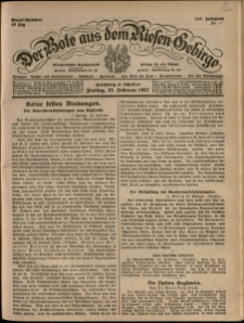 Der Bote aus dem Riesen-Gebirge : Zeitung f&uuml;r alle St&auml;nde, R. 115, 1927, nr 47