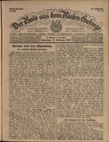 Der Bote aus dem Riesen-Gebirge : Zeitung für alle Stände, R. 115, 1927, nr 49