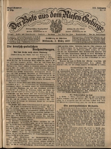 Der Bote aus dem Riesen-Gebirge : Zeitung f&uuml;r alle St&auml;nde, R. 115, 1927, nr 51