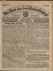 Der Bote aus dem Riesen-Gebirge : Zeitung f&uuml;r alle St&auml;nde, R. 115, 1927, nr 55