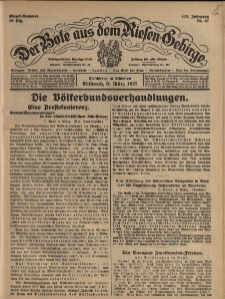 Der Bote aus dem Riesen-Gebirge : Zeitung für alle Stände, R. 115, 1927, nr 57