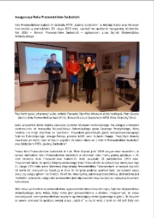 Inauguracja Roku Przewodników Sudeckich [Dokument elektroniczny]