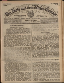 Der Bote aus dem Riesen-Gebirge : Zeitung f&uuml;r alle St&auml;nde, R. 115, 1927, nr 66