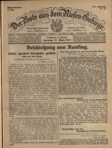 Der Bote aus dem Riesen-Gebirge : Zeitung für alle Stände, R. 115, 1927, nr 73